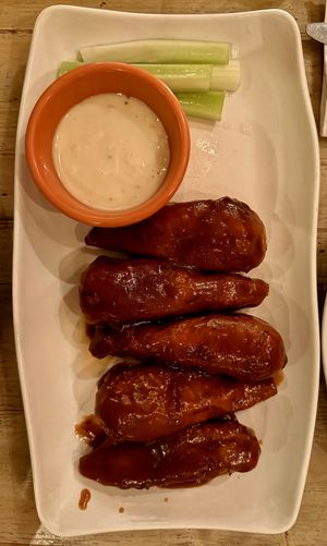 Barbecue Buffalo Wings  at Red Bamboo in New York City
