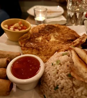 Tortang talong   at Red Bamboo in New York City