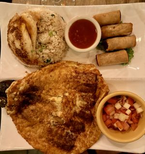 Tortang talong  at Red Bamboo in New York City