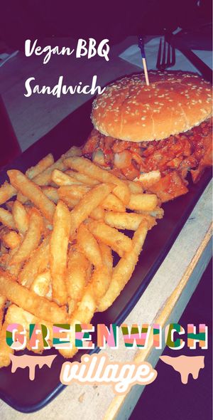 BBQ Sandwich  at Red Bamboo in New York City