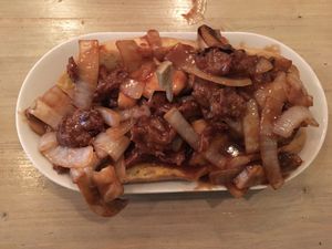 Phillysteak sandwich. Delicious!! at Red Bamboo in New York City