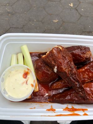Wings at Red Bamboo in New York City
