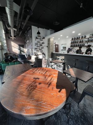 The space  at Brooklyn Tea in Atlanta