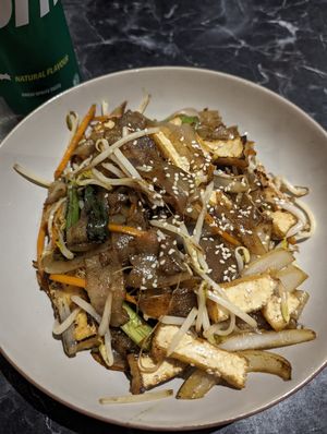 Vegan char kway teow at Vinh Long 2 in Fitzroy