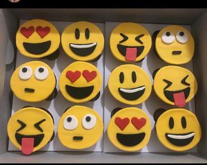 Custom cupcakes.  at OMG Cupcakes in Roswell