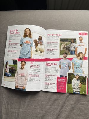 Gift catalogue  at Viva! in Bristol