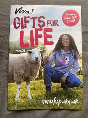 Gift catalogue  at Viva! in Bristol