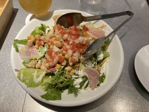 Tempe salad  at Kitade Tacos  in Tokyo