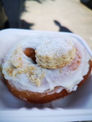 Lemon Doughnut at Vibes in Dorchester