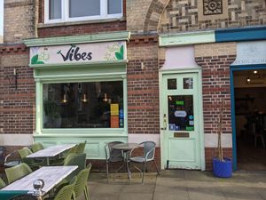 From the outside. at Vibes in Dorchester