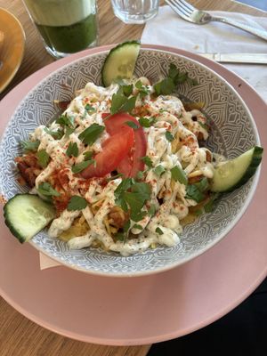 “Cheezy” Jackfruit Wedges  at Vibes in Dorchester