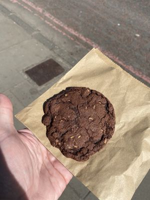 CBD ginger cookie at Kynd in Edinburgh