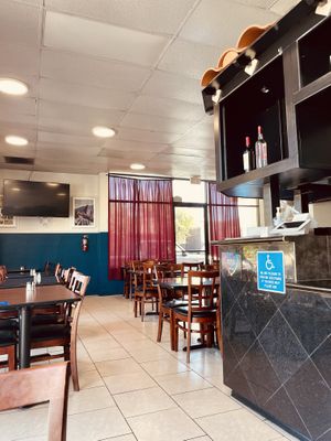 Interior. Plenty of seats   at Emelina's in San Carlos