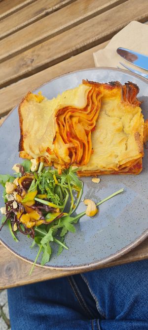 Lasagne at Mana Food - Moabit in Berlin