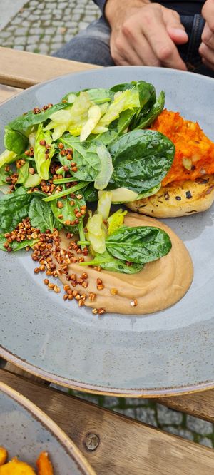 Sellerie Steak at Mana Food - Moabit in Berlin