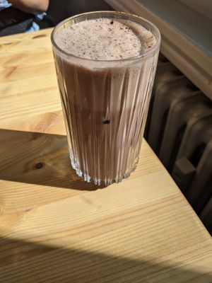 Ice chocolate - yum! at Mana Food - Moabit in Berlin