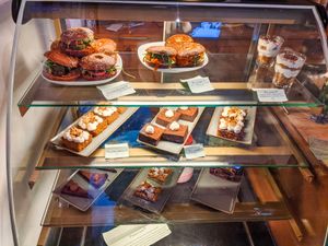 Some of the offerings of the day at Mana at Mana Food - Moabit in Berlin