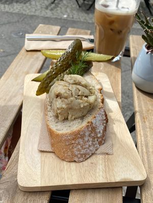 Schmalzstulle  at Mana Food - Moabit in Berlin