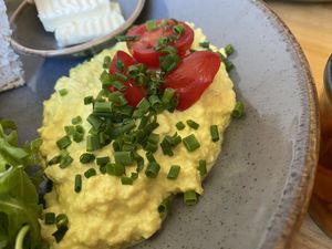 Scrambled Vegg  at Mana Food - Moabit in Berlin