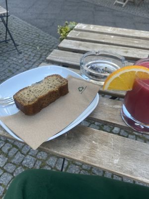 Banana bread  at Mana Food - Moabit in Berlin