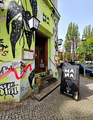 Outside at Mana Food - Moabit in Berlin