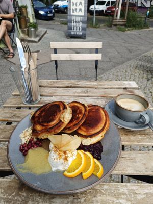 Pancakes for breakfast at Mana Food - Moabit in Berlin