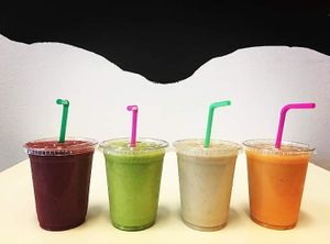 You can create your own and add superfoods  at Pure Juice & Smoothie Lounge in Concord