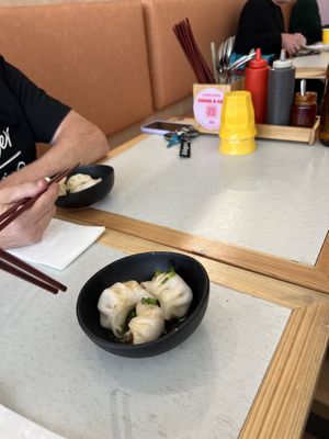 Veggie dumplings   at Saigon Mamma in Carnegie