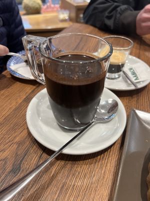 Cold chocolate drink  at Vizio Virtu Cioccolateria in Venice