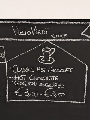  at Vizio Virtu Cioccolateria in Venice