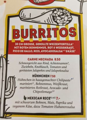 Vegan Burrito available at Sakristei in Stuttgart