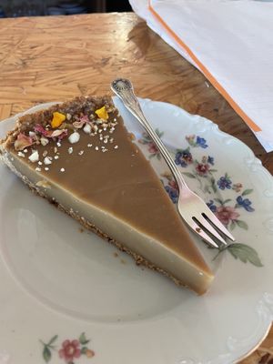 Cake of the day  at Café Panchatantra in Mazunte