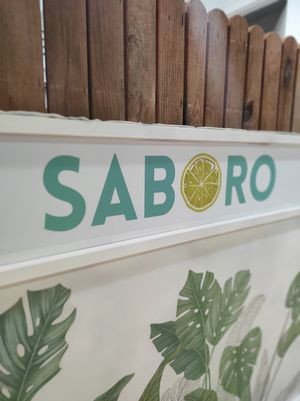 Logo at Saboro Comida Consciente in Castellon De La Plana