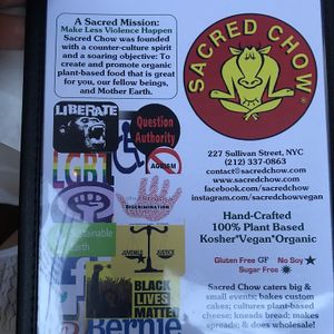 Saye ❤️ NYC  at Sacred Chow in New York City