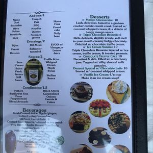 dessert !! Saye ❤️ NYC  at Sacred Chow in New York City