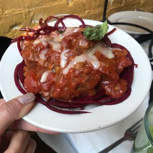 meatball at Sacred Chow in New York City