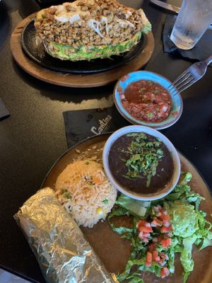 Vegan fajitas   at Pepe's Cantina in Clermont
