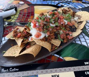 Vegan nachos  at Pepe's Cantina in Clermont