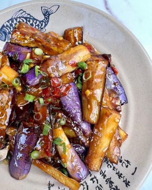   at Trendy Vegan in Houston