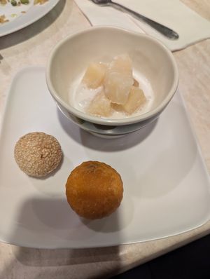 My dessert (buffet) at Trendy Vegan in Houston