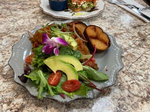Vegan Ranchero…so good! at Harvest Kitchen & Bakery in Katy