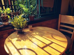 Afternoon  at Earth Cafe in Dong Hoi