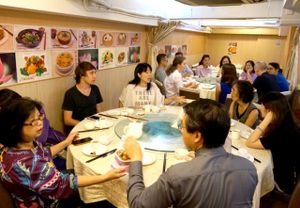 13 at Ah Sin Vegetarian in Kowloon