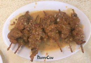 Satay at Ah Sin Vegetarian in Kowloon