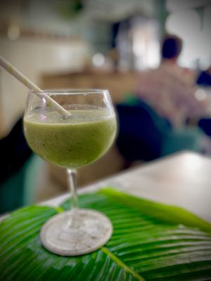 Greens & Pineapple Smoothie  at MAAD in South West London