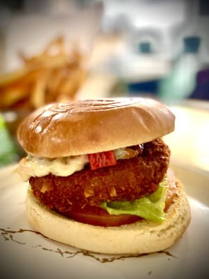 MAAD Vegan Chick'n Jerk  at MAAD in South West London