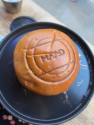 MAAD burger bun at MAAD in South West London