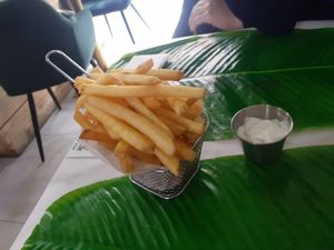 Fries at MAAD in South West London