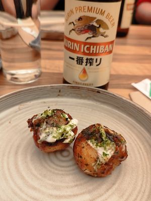 Takoyakis at Okashi Sanda in Madrid