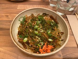 🍜   at Okashi Sanda in Madrid